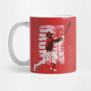 Brandon Drury Los Angeles A Palm Trees Mug